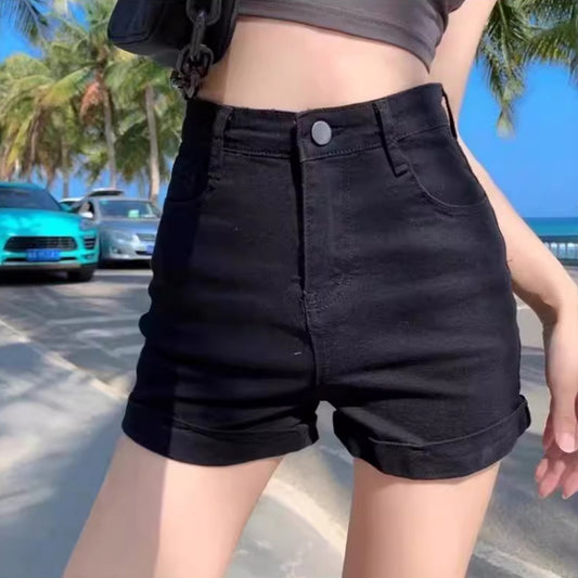 Stephanie – Mini-Shorts Élastiques d'Été pour Femme