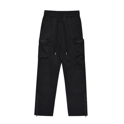 Simon – Pantalon rétro à fente avec fermeture éclair
