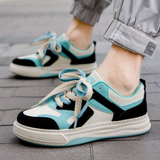 Desmond – Chaussures à Plateforme en Toile pour Hommes