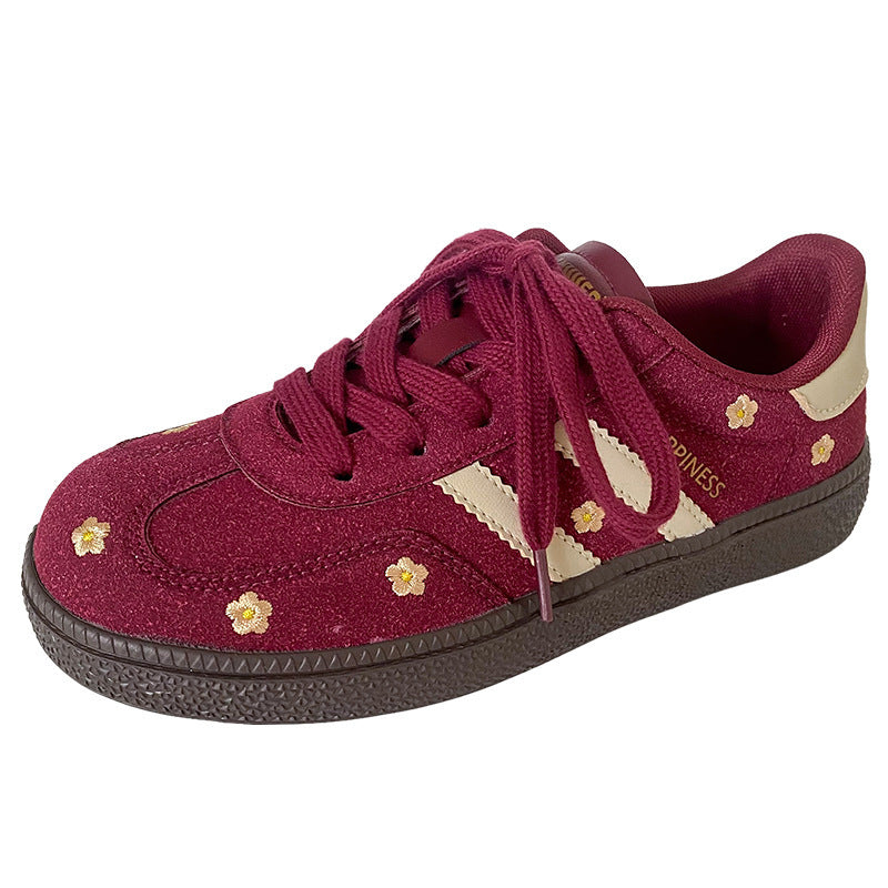 Kathryn – Chaussures de Sport Plates à Lacets pour Femmes