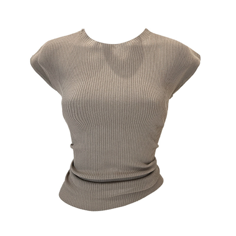 Jasmine – Élégant Tricot à Épaules Dénudées pour Femme