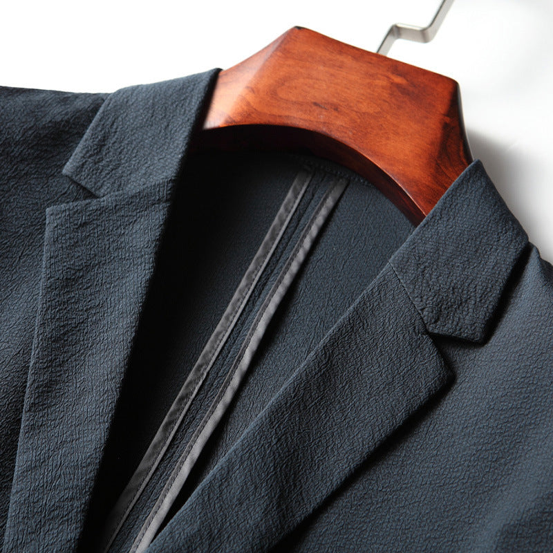 Marc – Manteau mince décontracté sans fer