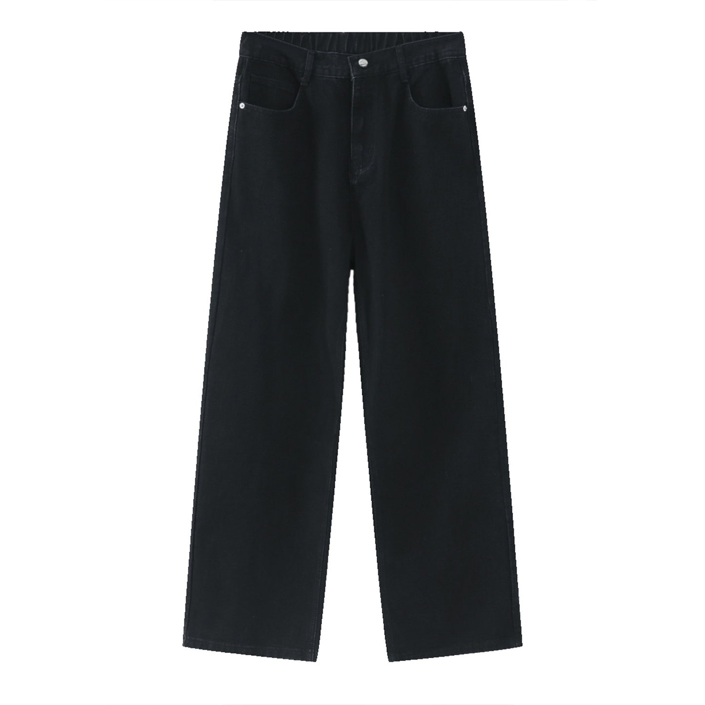 Gordon – Jeans Droits Taille Élastique Style Décontracté
