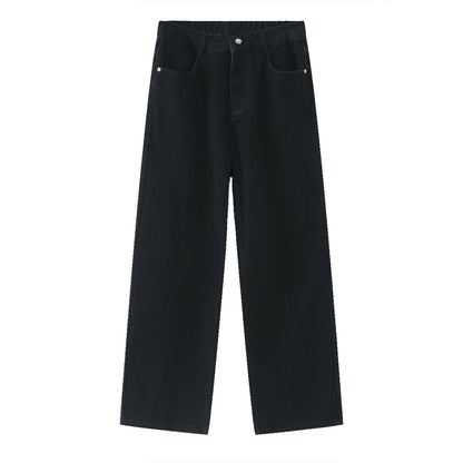 Gordon – Jeans Droits Taille Élastique Style Décontracté