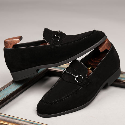 Ray – Chaussures habillées en cuir végan à bout pointu