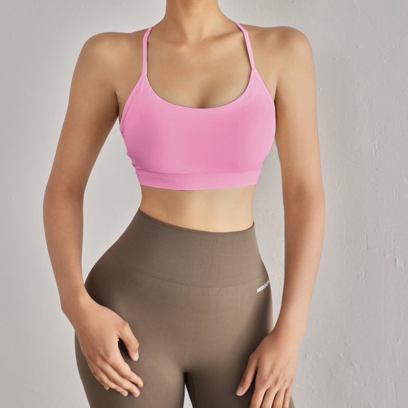 Kimberley – Soutien-gorge de Yoga avec Dos Croisé et Élégant