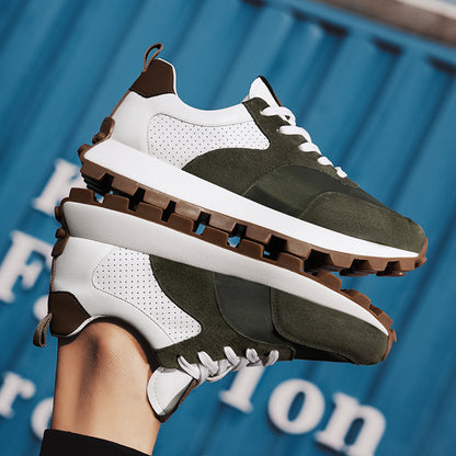 Leonard – Chaussures de Sport Décontractées en Cuir Vegan pour Hommes