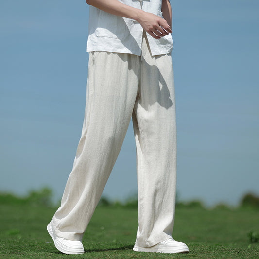 Max – Pantalon Décontracté Homme Droit et Léger