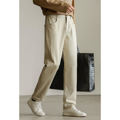 Malcolm – Jeans Élastiques de Style Américain