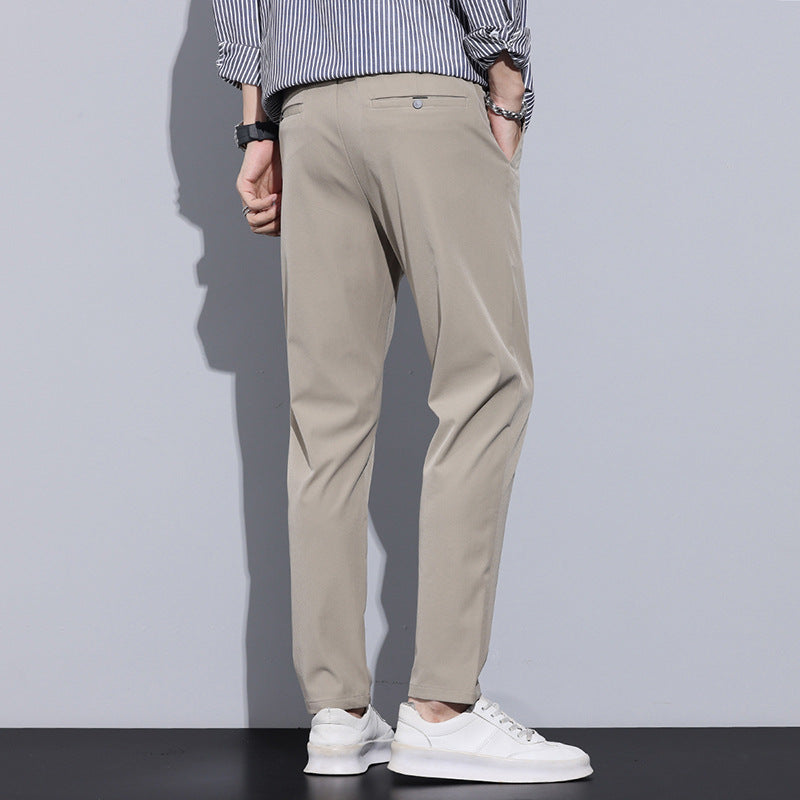 Denis – Pantalon Droit Slim Décontracté pour Homme