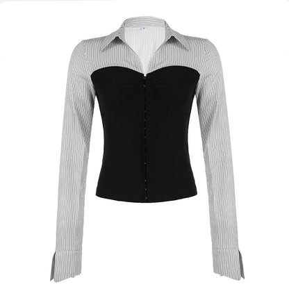 Kate – Cardigan à Boutonnage Croisé Manches Longues