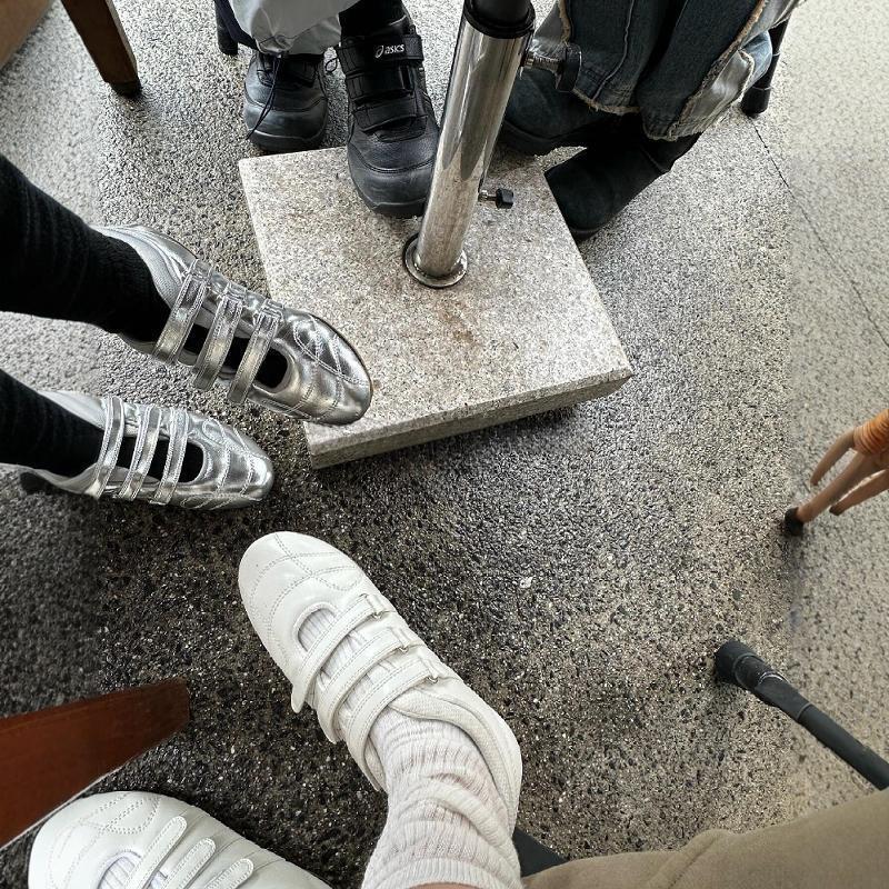 Christina – Ballerines à Scratch Sportives et Décontractées
