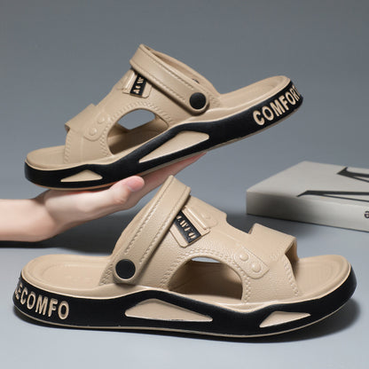Gary – Tongs de Plage Antidérapantes à Plateforme