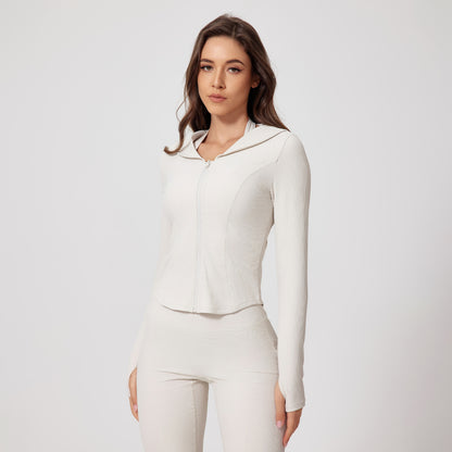 Jenny – Vêtements de Yoga Ajustés à Manches Longues