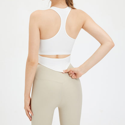 Lauren – Débardeur d'Exercice Respirant en Forme de U