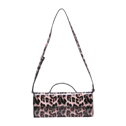 Karen – Sac à Épaule Léopard Imprimé Portable