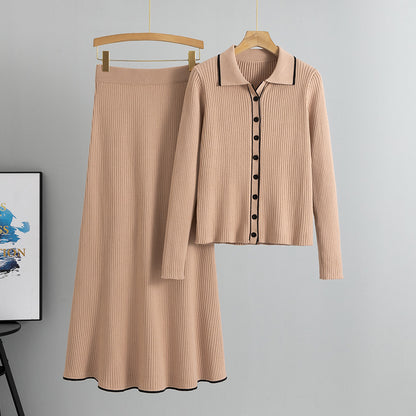 Dawn – Ensemble Deux Pièces en Tricot pour Femme