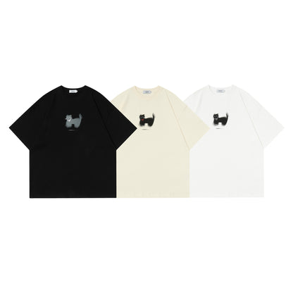 Laurence – T-shirt Décontracté à Motif Simple d'Été