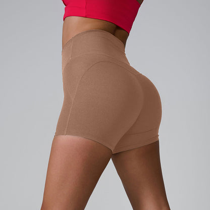 Abigail – Shorts de Yoga à Taille Haute