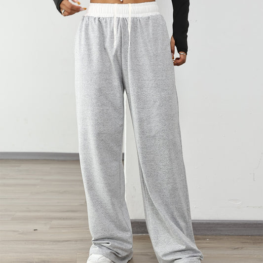 Sophie – Pantalon de Sport Confortable à Cordon Contrasté