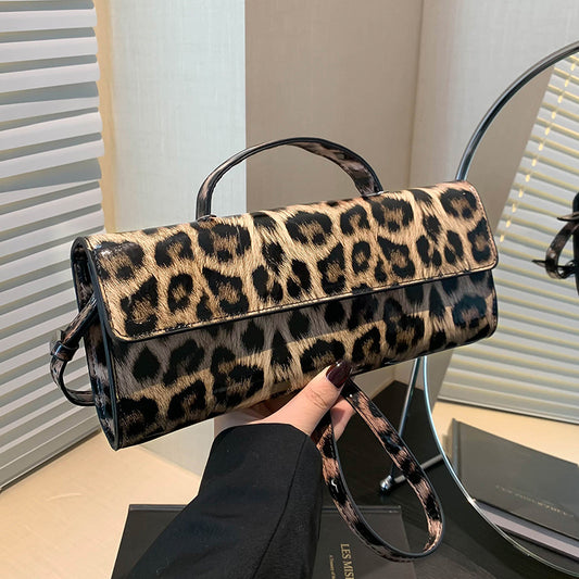 Karen – Sac à Épaule Léopard Imprimé Portable