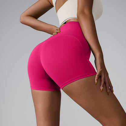 Abigail – Shorts de Yoga à Taille Haute