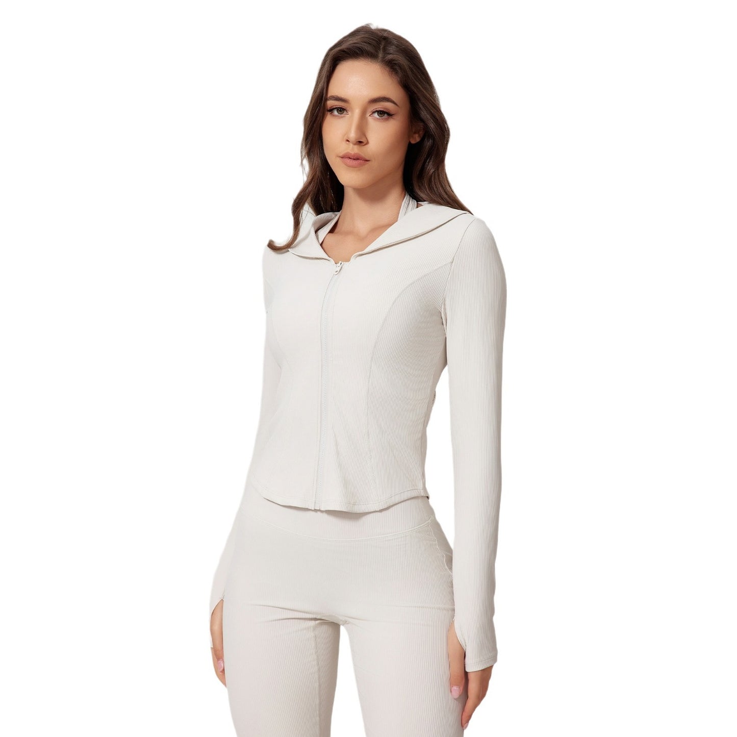 Jenny – Vêtements de Yoga Ajustés à Manches Longues