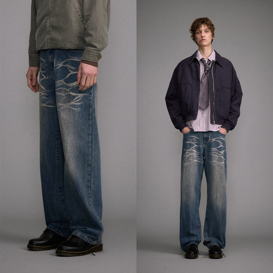 Dean – Jeans Droits Décontractés pour Hommes