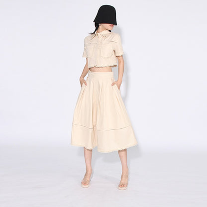 Anne – Ensemble Deux Pièces Court pour Femme