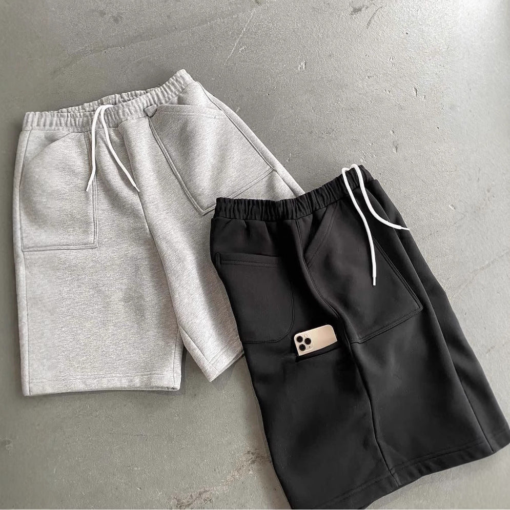 Cliff – Pantalon Court Décontracté Polyvalent et Ample
