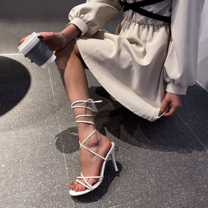 Samantha – Sandales à Talons Aiguilles à Bride