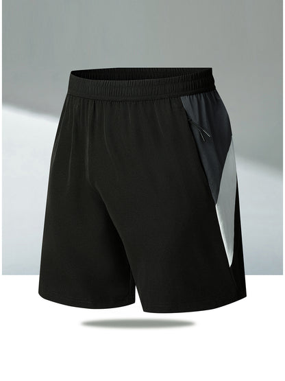 Adrian – Shorts de sport plus size pour homme en stretch pour fitness en extérieur