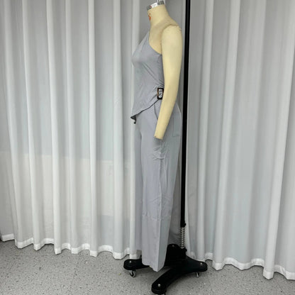 Susan – Ensemble Deux Pièces à Col Diagonal Sans Manches