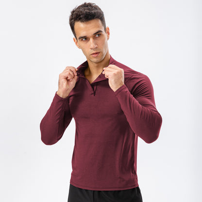 William – Sweat à Capuche Slim Fit à Demi-Zip