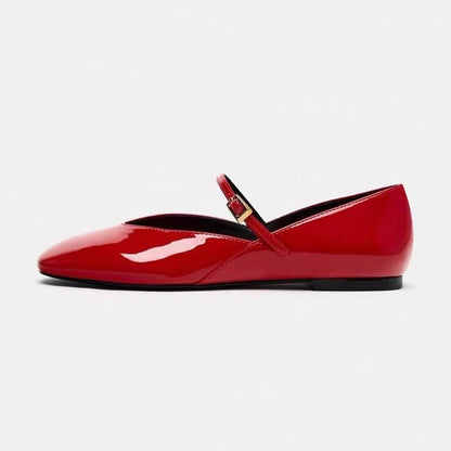 Jennifer – Ballerines Mary Jane en Cuir Vegan