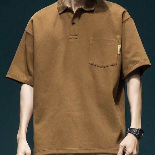 Graham – T-shirt Ample Rétro pour Hommes Grande Taille