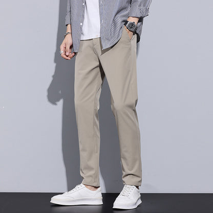 Denis – Pantalon Droit Slim Décontracté pour Homme