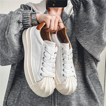 Aidan – Chaussures Basses Imperméables en Cuir Vegan pour Hommes