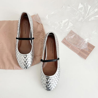 Janet – Chaussures Plates à Bout Rond