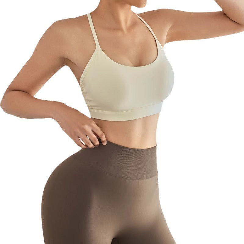Kimberley – Soutien-gorge de Yoga avec Dos Croisé et Élégant