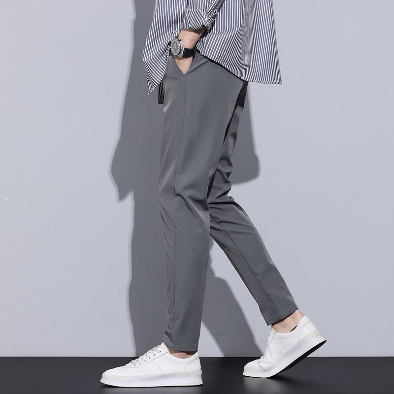 Denis – Pantalon Droit Slim Décontracté pour Homme