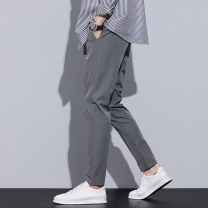 Denis – Pantalon Droit Slim Décontracté pour Homme