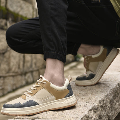 Spencer – Chaussures de Sport Décontractées à Couleur Assortie pour Homme
