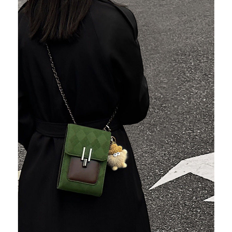 Angela – Sac à Chaîne pour Téléphone Automne et Hiver pour Femmes