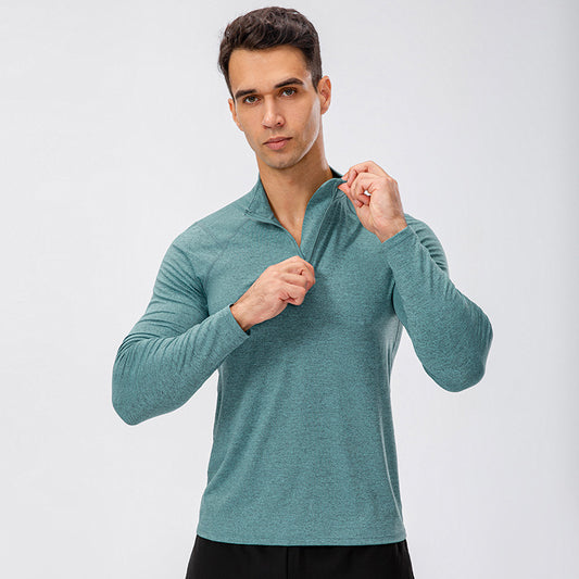 William – Sweat à Capuche Slim Fit à Demi-Zip