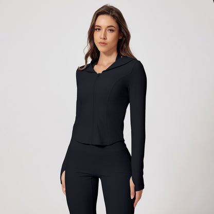 Jenny – Vêtements de Yoga Ajustés à Manches Longues