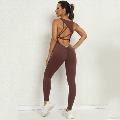 Melanie – Combinaison de Yoga sans Manches