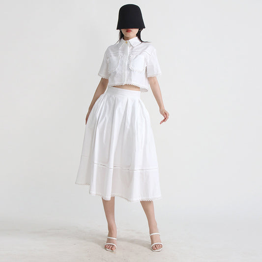 Anne – Ensemble Deux Pièces Court pour Femme