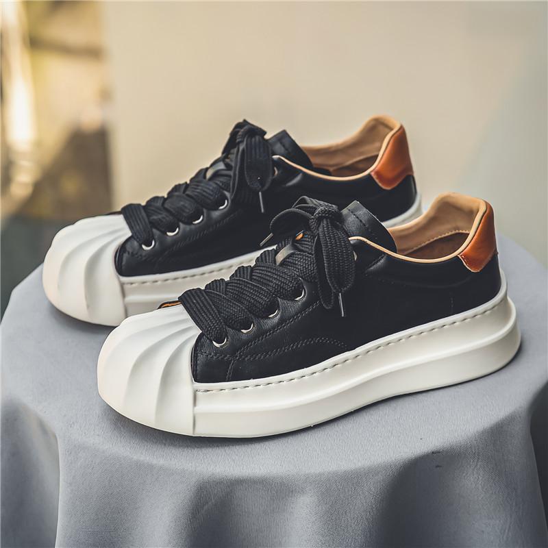 Aidan – Chaussures Basses Imperméables en Cuir Vegan pour Hommes
