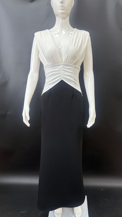 Mandy – Robe Longue à Couture Haut de Gamme